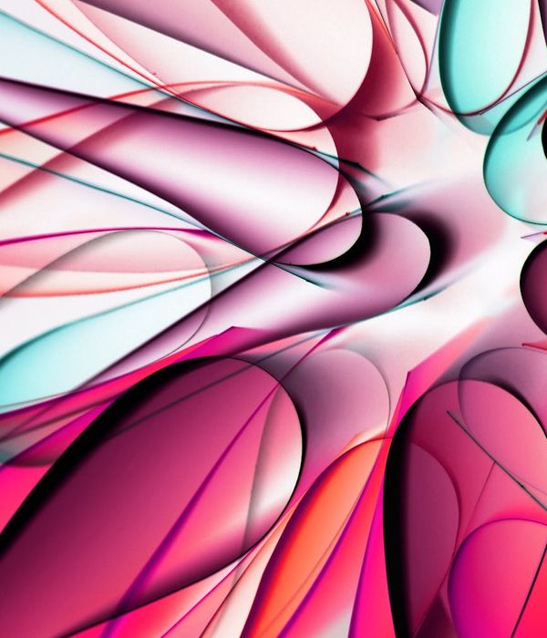 Abstract geometric patterns representing strength and precision in movement